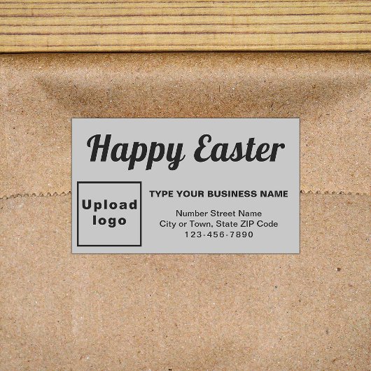 Rectangulaire Salutation de Pâques d'affaires sur Sticker rectan