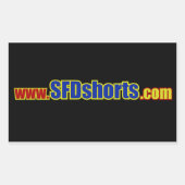 Rectangulaire SFD Sticker (Devant)