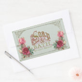 Rectangulaire SOAP & BATH ~ Sticker (Enveloppe)