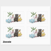 Rectangulaire STC : Snatch That Cat sticker (Feuille)