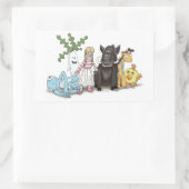 Rectangulaire STC : Snatch That Cat sticker (Sac)