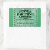 Rectangulaire Sticker (Sac)