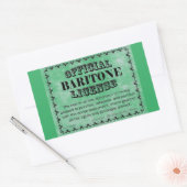 Rectangulaire Sticker (Enveloppe)