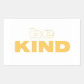 Rectangulaire Sticker (Devant)