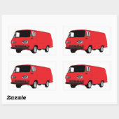 Rectangulaire Sticker (Feuille)