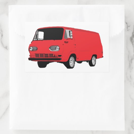 Rectangulaire Sticker (Sac)