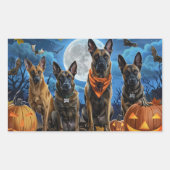 Rectangulaire Sticker (Devant)