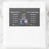 Rectangulaire Sticker (Sac)