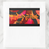 Rectangulaire Sticker (Sac)