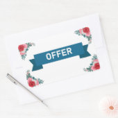 Rectangulaire Sticker (Enveloppe)