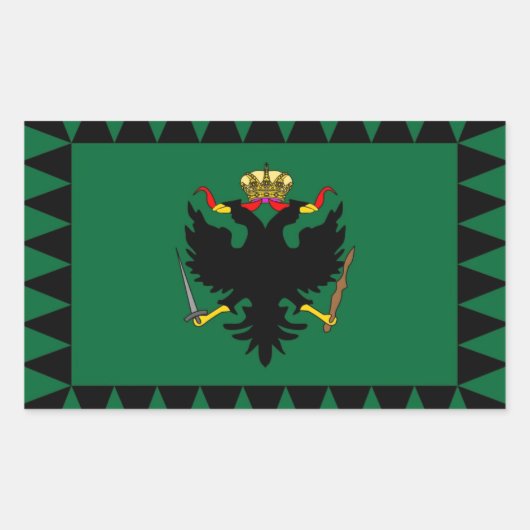 Rectangulaire Sticker (Devant)