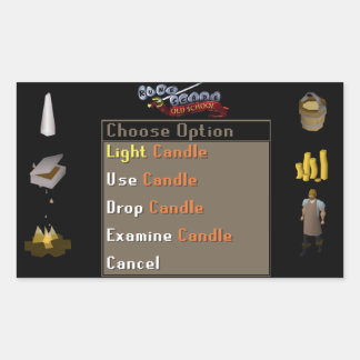 Rectangulaire Sticker