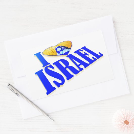 Rectangulaire Sticker (Enveloppe)