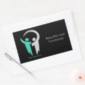Rectangulaire Sticker (Enveloppe)