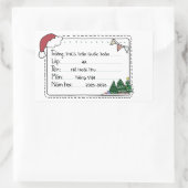 Rectangulaire Sticker (Sac)