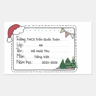 Rectangulaire Sticker