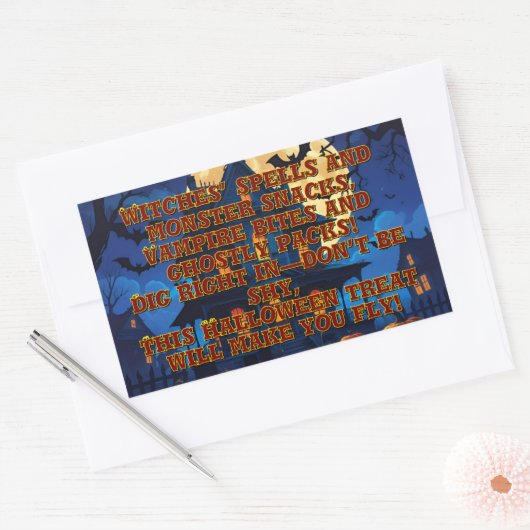 Rectangulaire Sticker (Enveloppe)