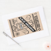 Rectangulaire Sticker à jus de torpille (Enveloppe)