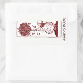 Rectangulaire Sticker à plaques d'arbre Alphabet pour enfant (Sac)