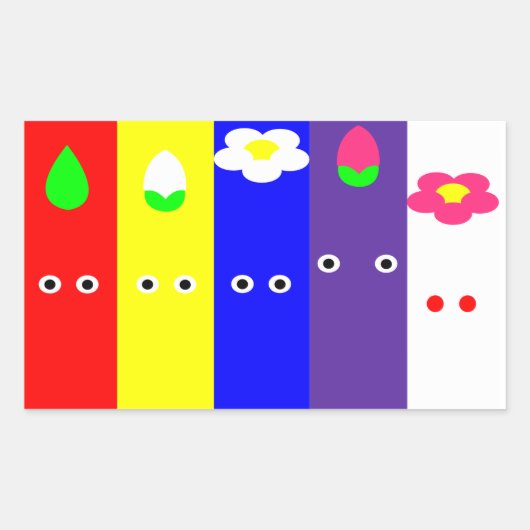 Rectangulaire Sticker Ai No Uta (Devant)