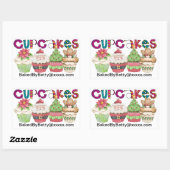 Rectangulaire Sticker alimentaire de cuisine - SRF (Feuille)