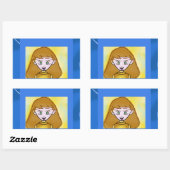 Rectangulaire Sticker Anime Bingo (Feuille)