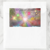 Rectangulaire Sticker Aurora Iphelia Feints (Sac)