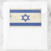 Rectangulaire Sticker avec Cool en état de détresse Distressed I (Sac)