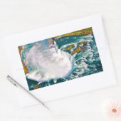 Rectangulaire Sticker avec une photo de Niagara Falls (Enveloppe)