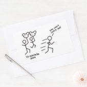 Rectangulaire Sticker Balloon Ladies ! (Enveloppe)