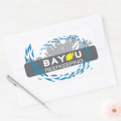 Rectangulaire Sticker Bayou (Enveloppe)