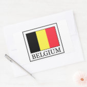 Rectangulaire sticker belge (Enveloppe)