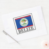Rectangulaire sticker Belize (Enveloppe)