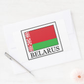 Rectangulaire sticker biélorusse (Enveloppe)