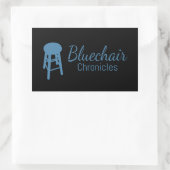 Rectangulaire Sticker Bluechair (Sac)