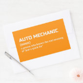 Rectangulaire Sticker boîte à outils de définition automatique (Enveloppe)