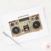 Rectangulaire Sticker Boombox Conion TC-999 (Enveloppe)