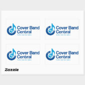 Rectangulaire Sticker CBC (Feuille)