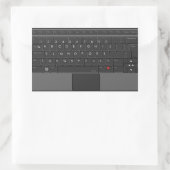 Rectangulaire Sticker clavier ABC (Sac)