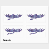 Rectangulaire Sticker Constellation de grue (Feuille)