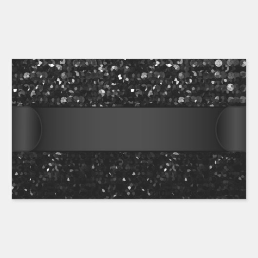 Rectangulaire Sticker Crystal Bling Strass (Devant)