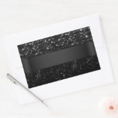Rectangulaire Sticker Crystal Bling Strass (Enveloppe)