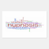 Sticker d'art Word de l'Hypnose Works - Arrière -