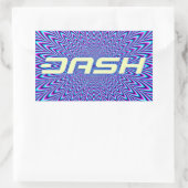 Rectangulaire Sticker Dash A160 (Sac)