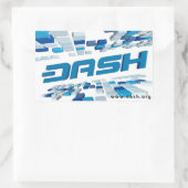 Rectangulaire Sticker Dash A200 (Sac)