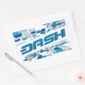 Rectangulaire Sticker Dash A200 (Enveloppe)