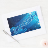 Rectangulaire Sticker Dash A206 (Enveloppe)