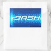 Rectangulaire Sticker Dash A253 (Sac)