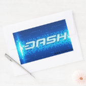 Rectangulaire Sticker Dash A253 (Enveloppe)