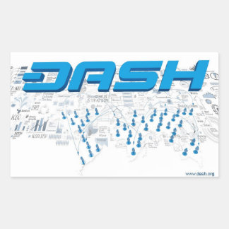 Rectangulaire Sticker Dash S13